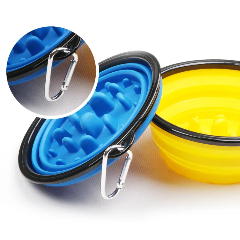 Collapsible Slow Feeding Bowl