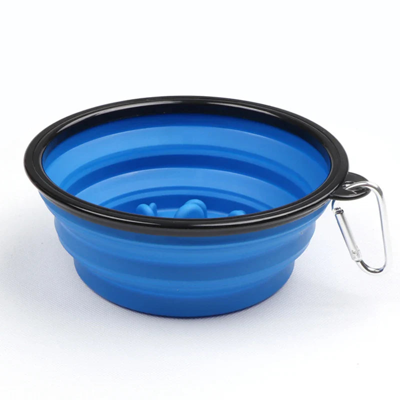 Collapsible Slow Feeding Bowl
