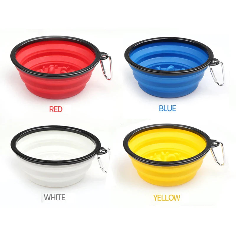 Collapsible Slow Feeding Bowl