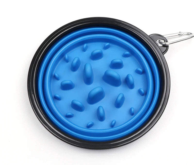Collapsible Slow Feeding Bowl