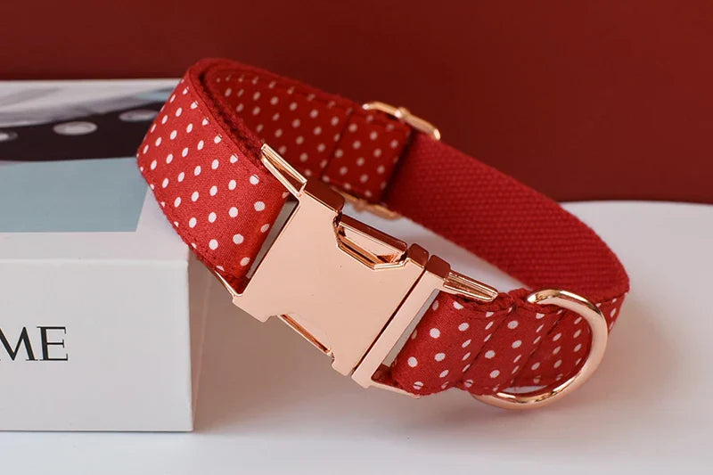 Red Dot Bowtie – Stylish & Comfortable for Pets or Parties