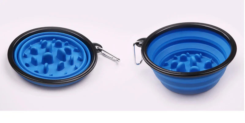 Collapsible Slow Feeding Bowl