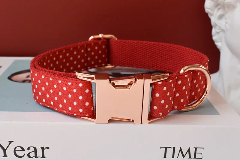 Red Dot Bowtie – Stylish & Comfortable for Pets or Parties
