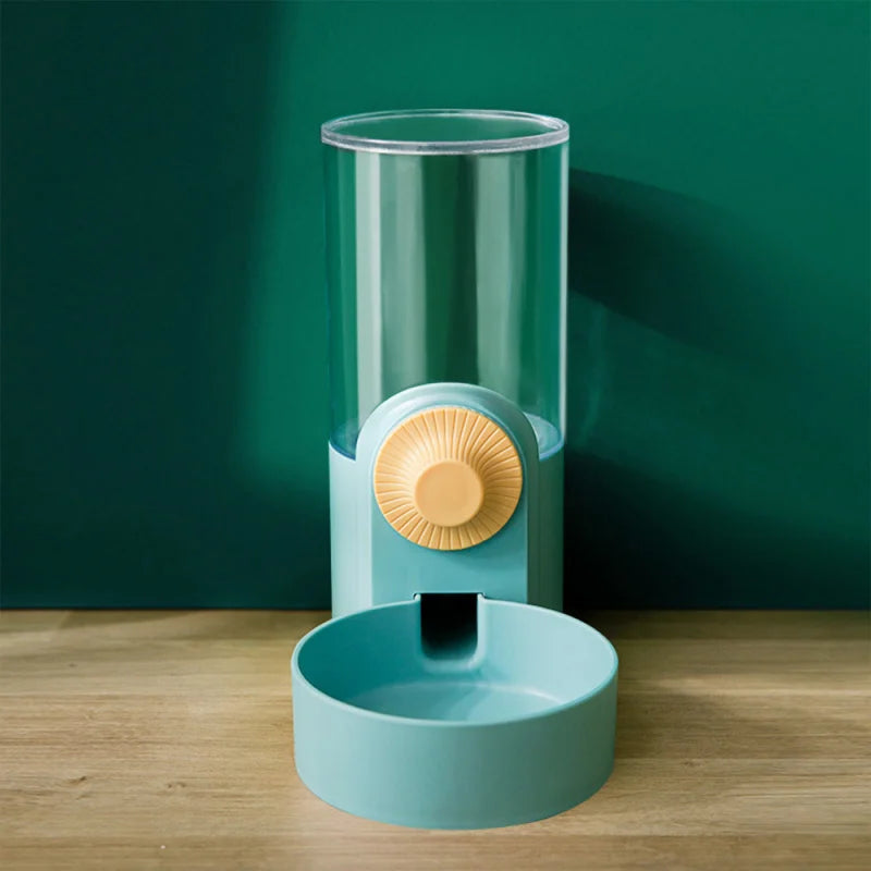 Automatic Hanging Pet Feeder & Water Bottle