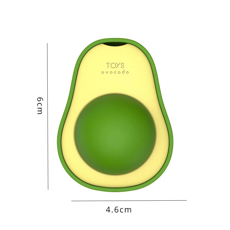 Catnip Wall Ball – Rotatable Stick-On Toy