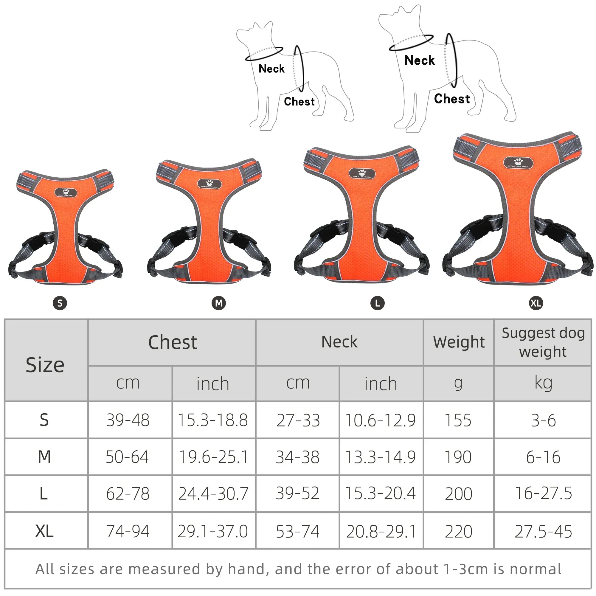 Dog Rainproof Harness Set