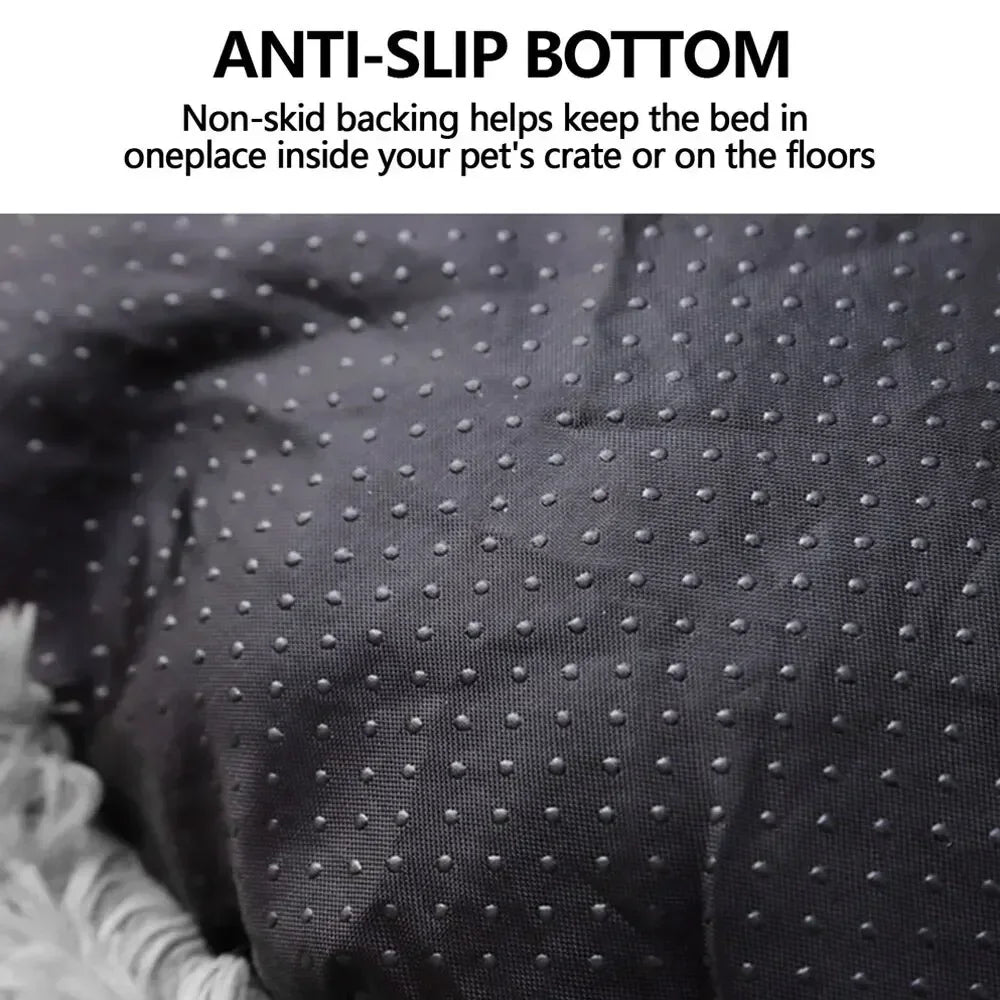 CozyNest Plush Pet Bed for Cats and Dogs