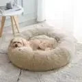 CozyNest Plush Pet Bed for Cats and Dogs