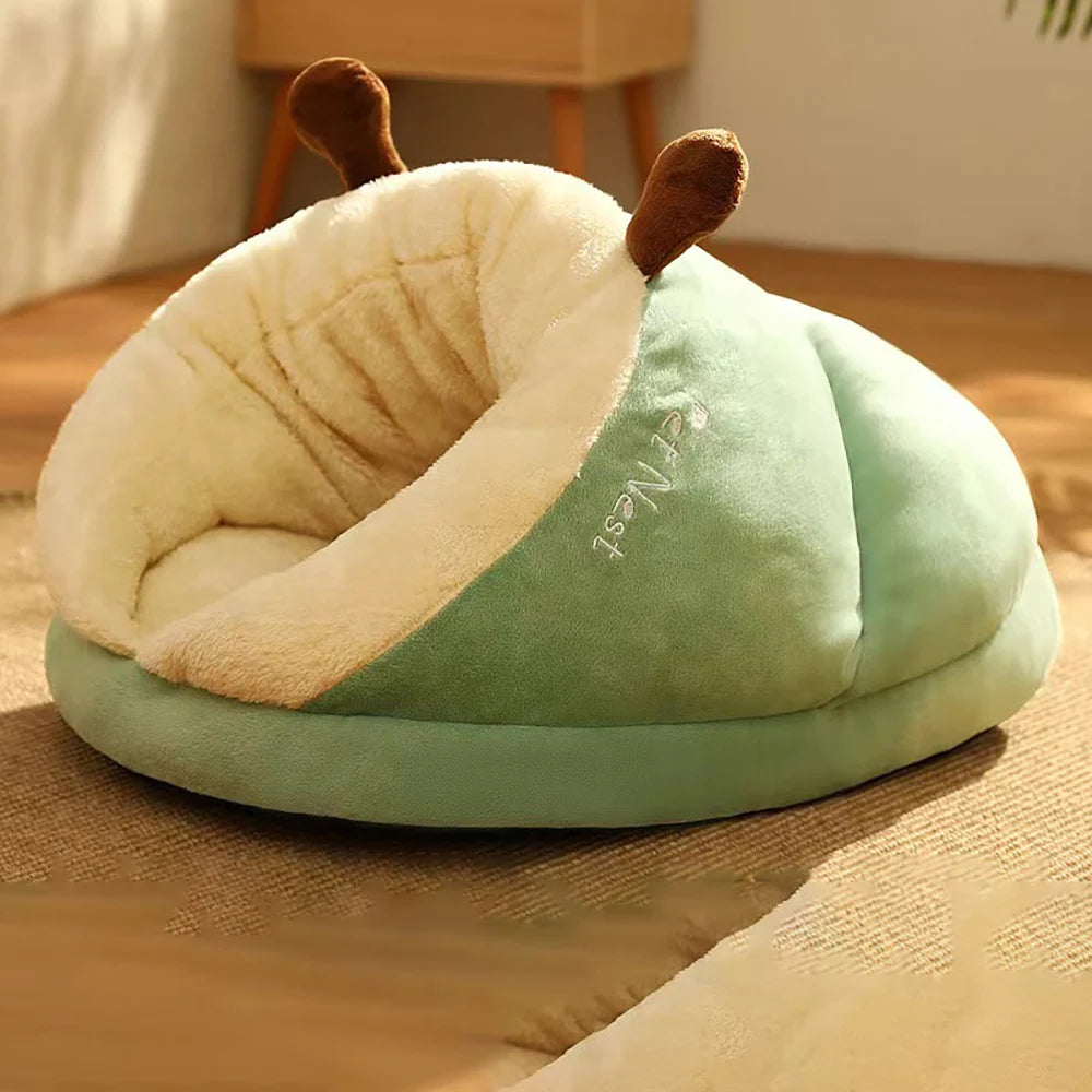 Soft Plush Dog & Cat Bed – Cozy Pet Sofa