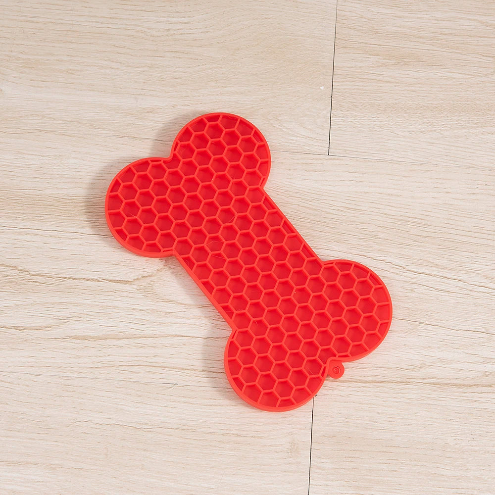 CozyPaws Bone-Shaped Silicone Licking Pad