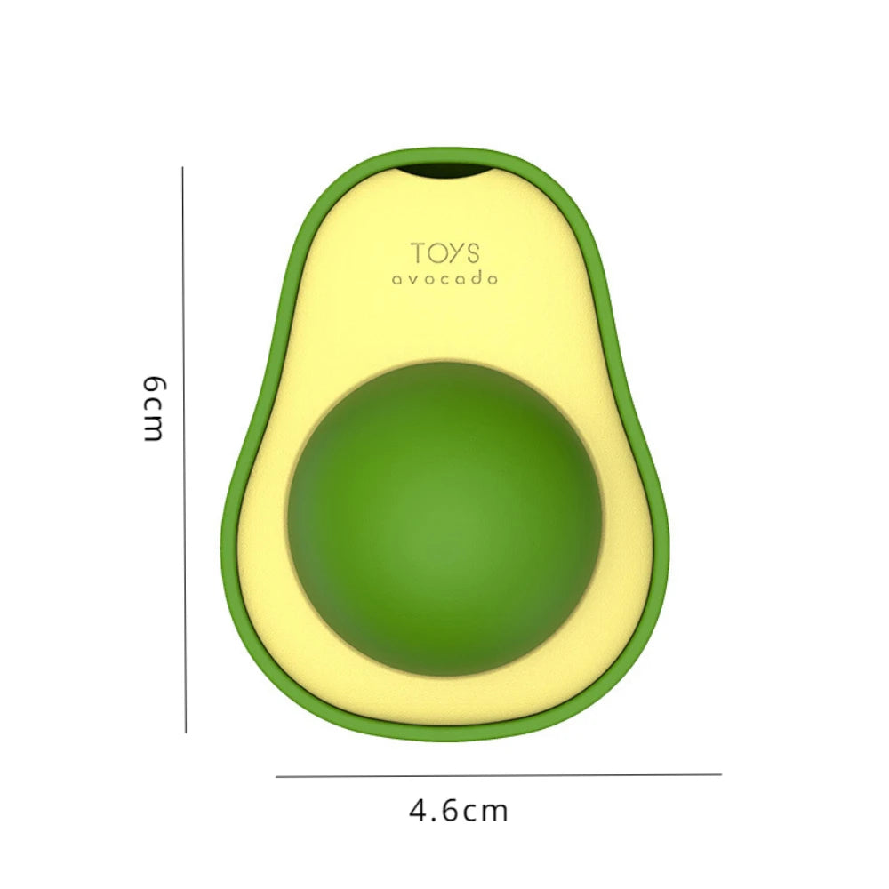 Catnip Wall Ball – Rotatable Stick-On Toy