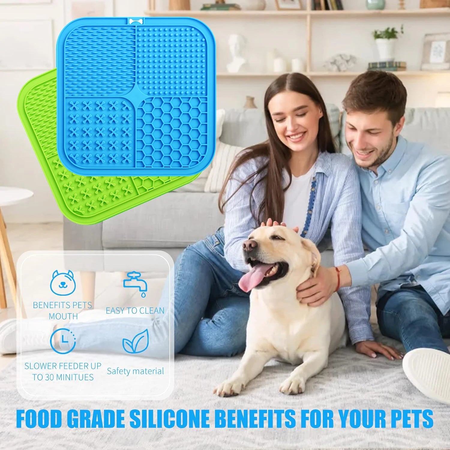 CozyPaws Silicone Lick Mat for Dogs and Cats
