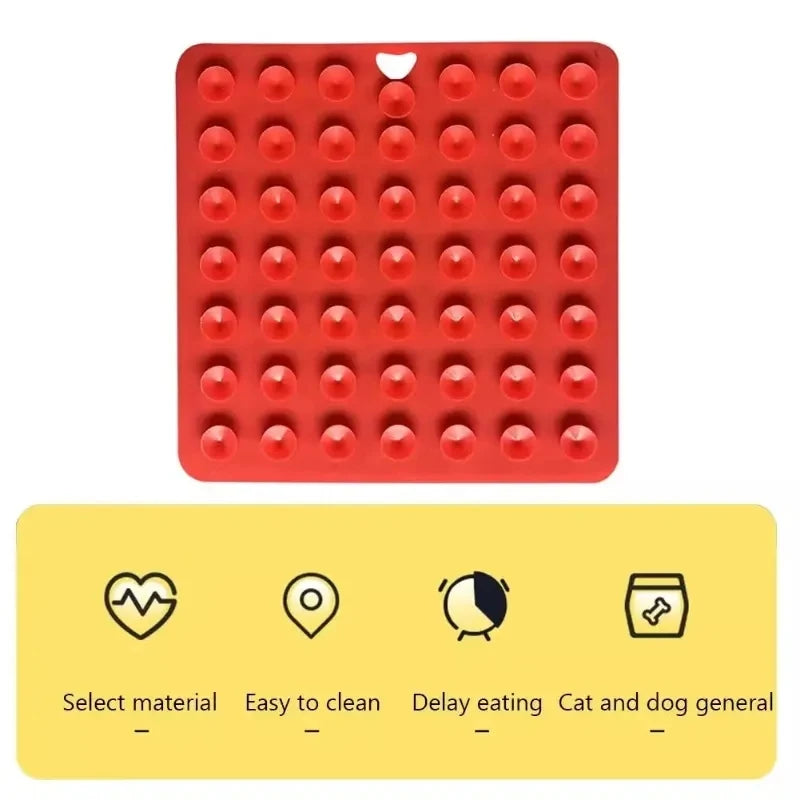 CozyPaws Silicone Licking Pad for Cats and Dogs with Suction