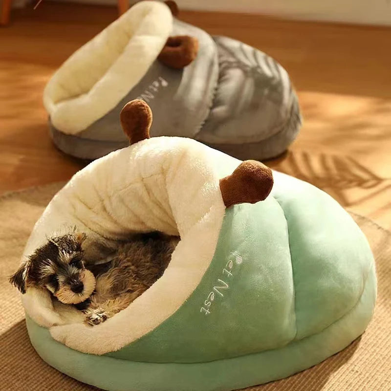 Soft Plush Dog & Cat Bed – Cozy Pet Sofa