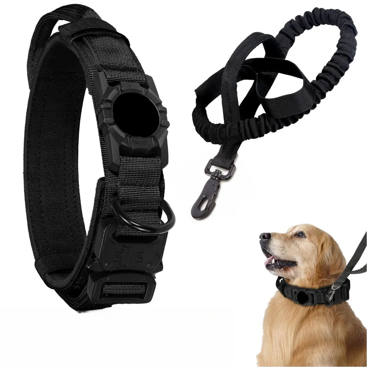 Military-Grade AirTag Dog Collar