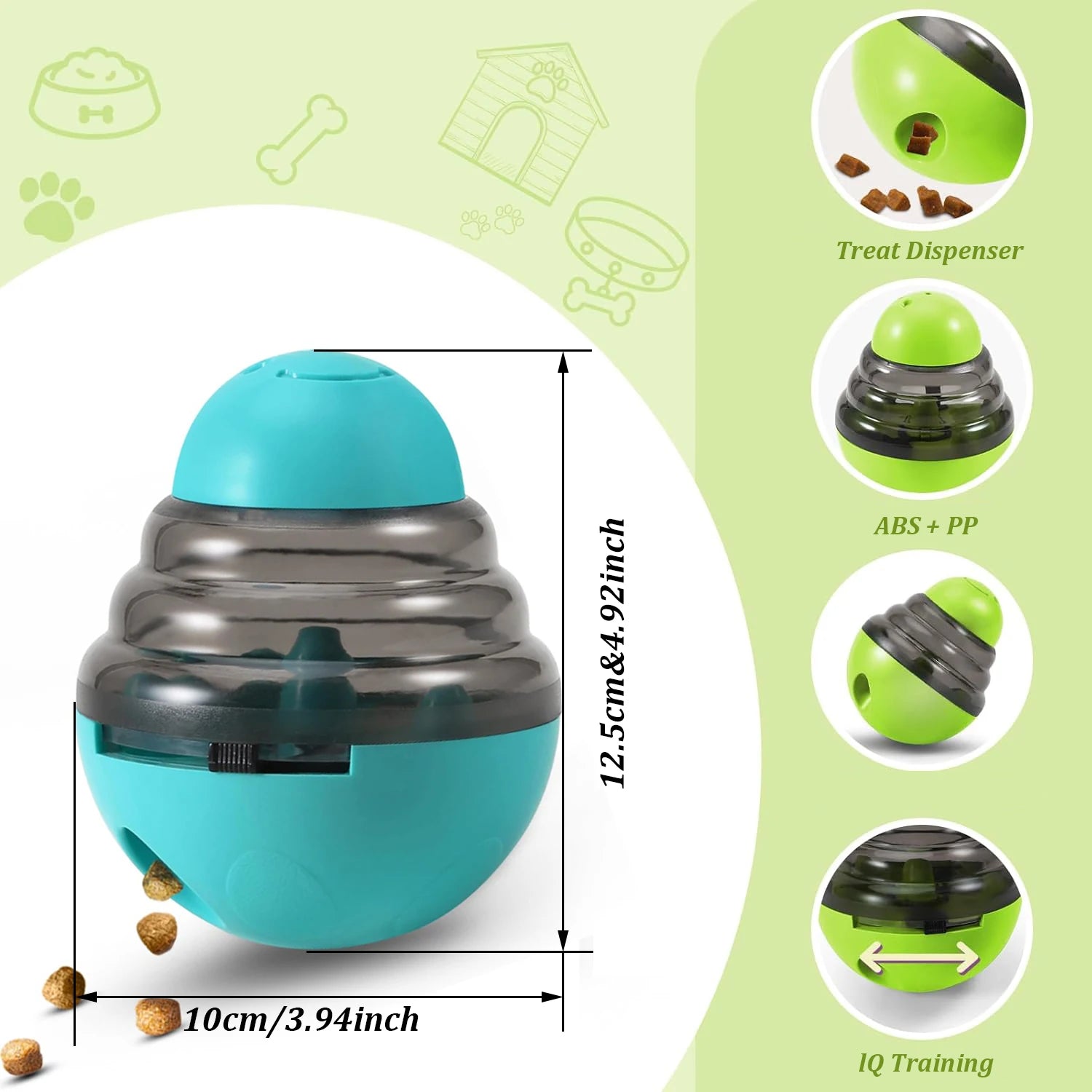 🐾 Pet IQ Treat Dispenser Toy