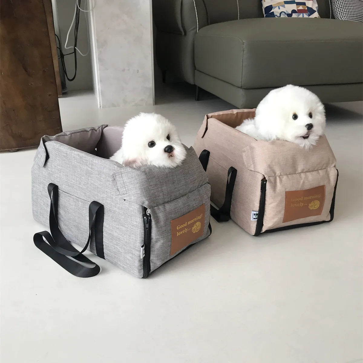 Portable Pet Car Seat Bed – Travel Safe & Comfy