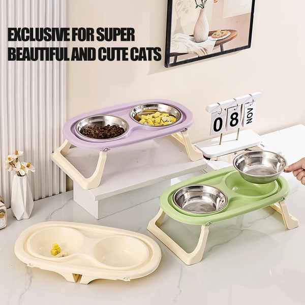 🍽️ Elevated Double Pet Bowl