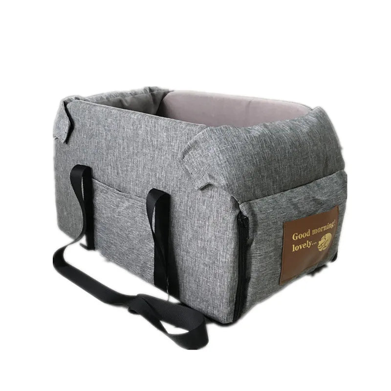 Portable Pet Car Seat Bed – Travel Safe & Comfy