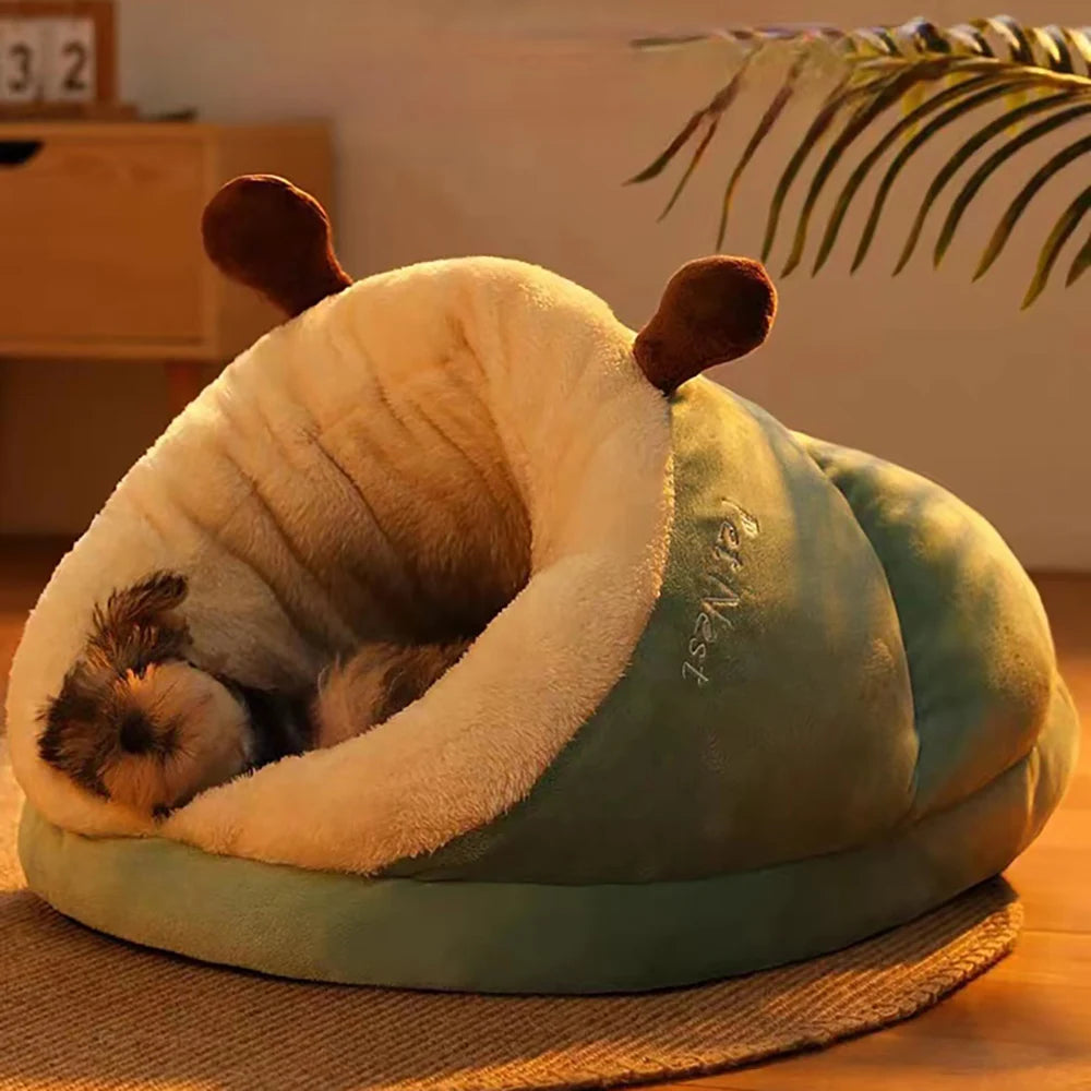 Soft Plush Dog & Cat Bed – Cozy Pet Sofa