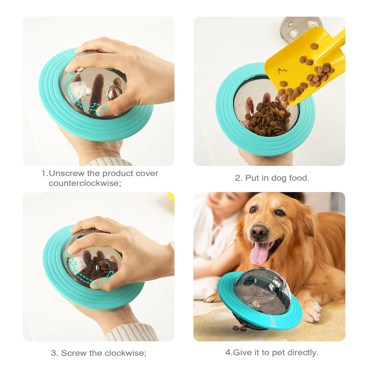Slow Feed Interactive Dog Toy