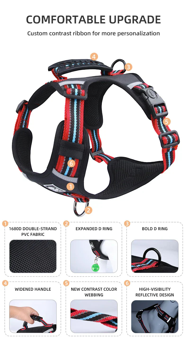 Travel Dog Harness & Lead