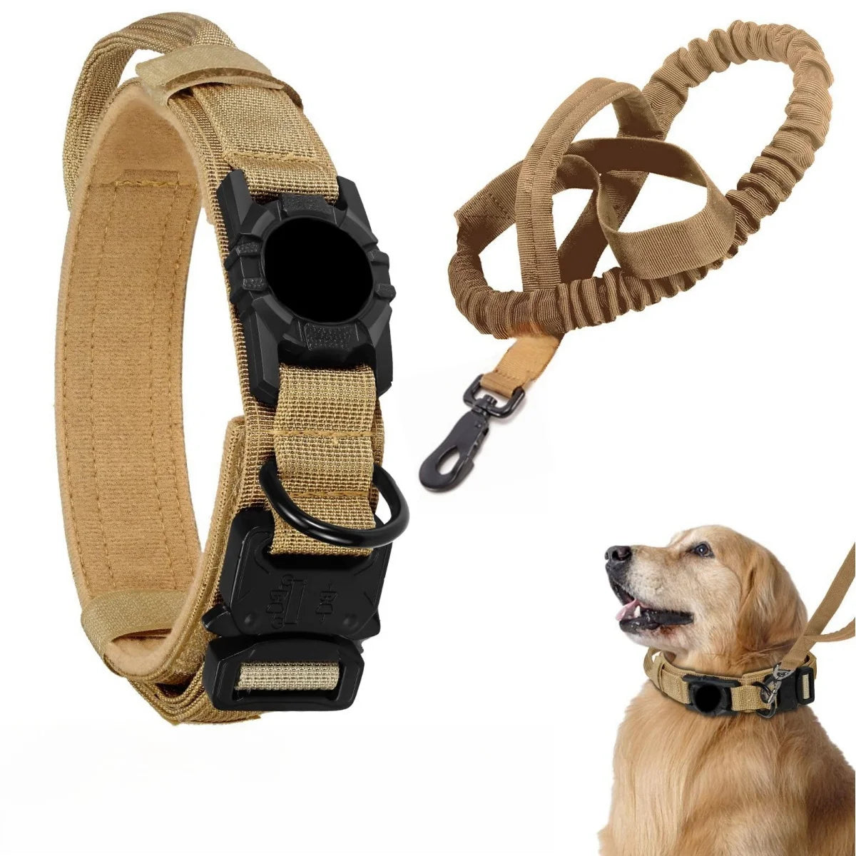 Military-Grade AirTag Dog Collar