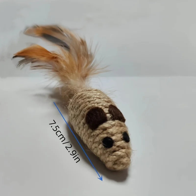 Sisal Mouse Cat Toy