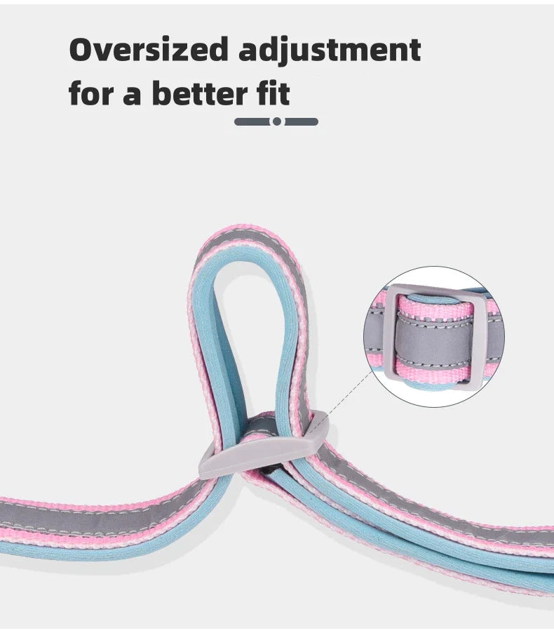 Adjustable Reflective Dog Harness – Safe & Comfortable Fit for All Breeds