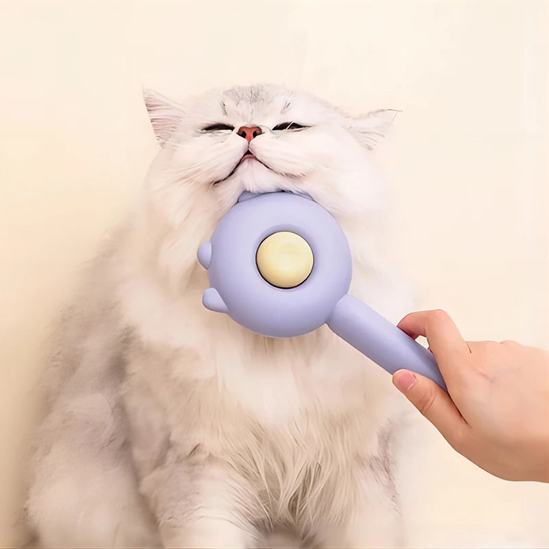 One-Click Pet Hair Cleaning Brush