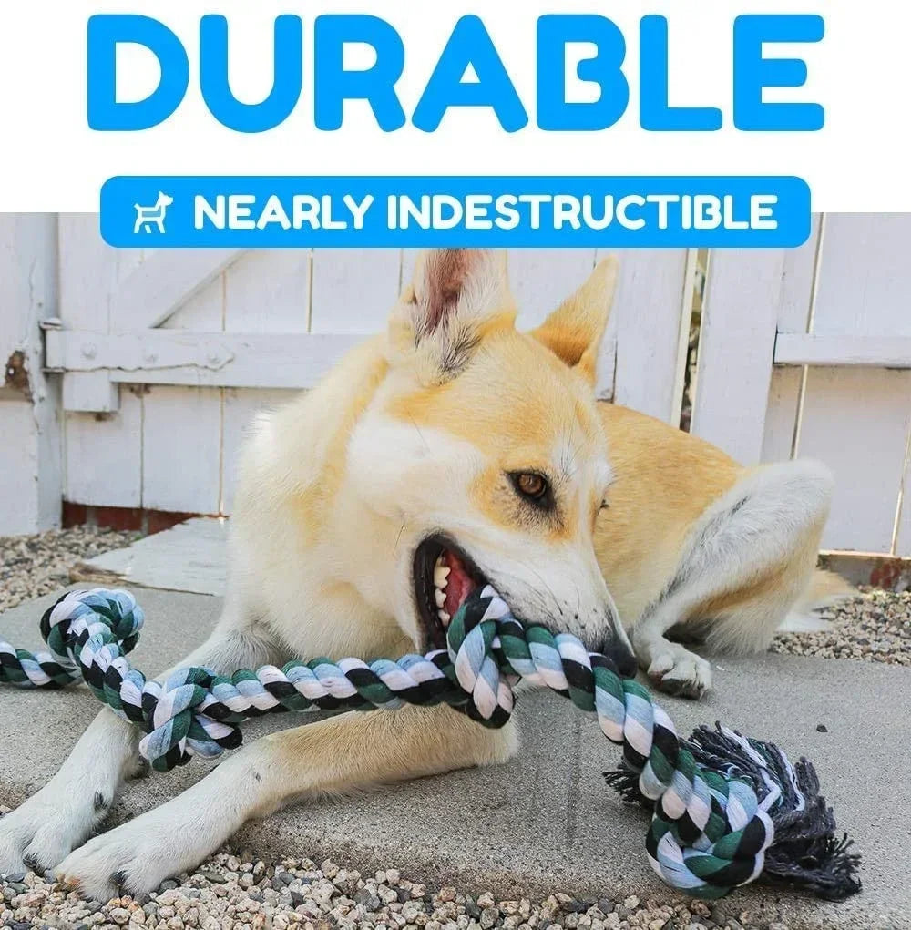 Giant Dog Rope Toy for Large Breeds