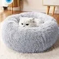 CozyNest Plush Pet Bed for Cats and Dogs