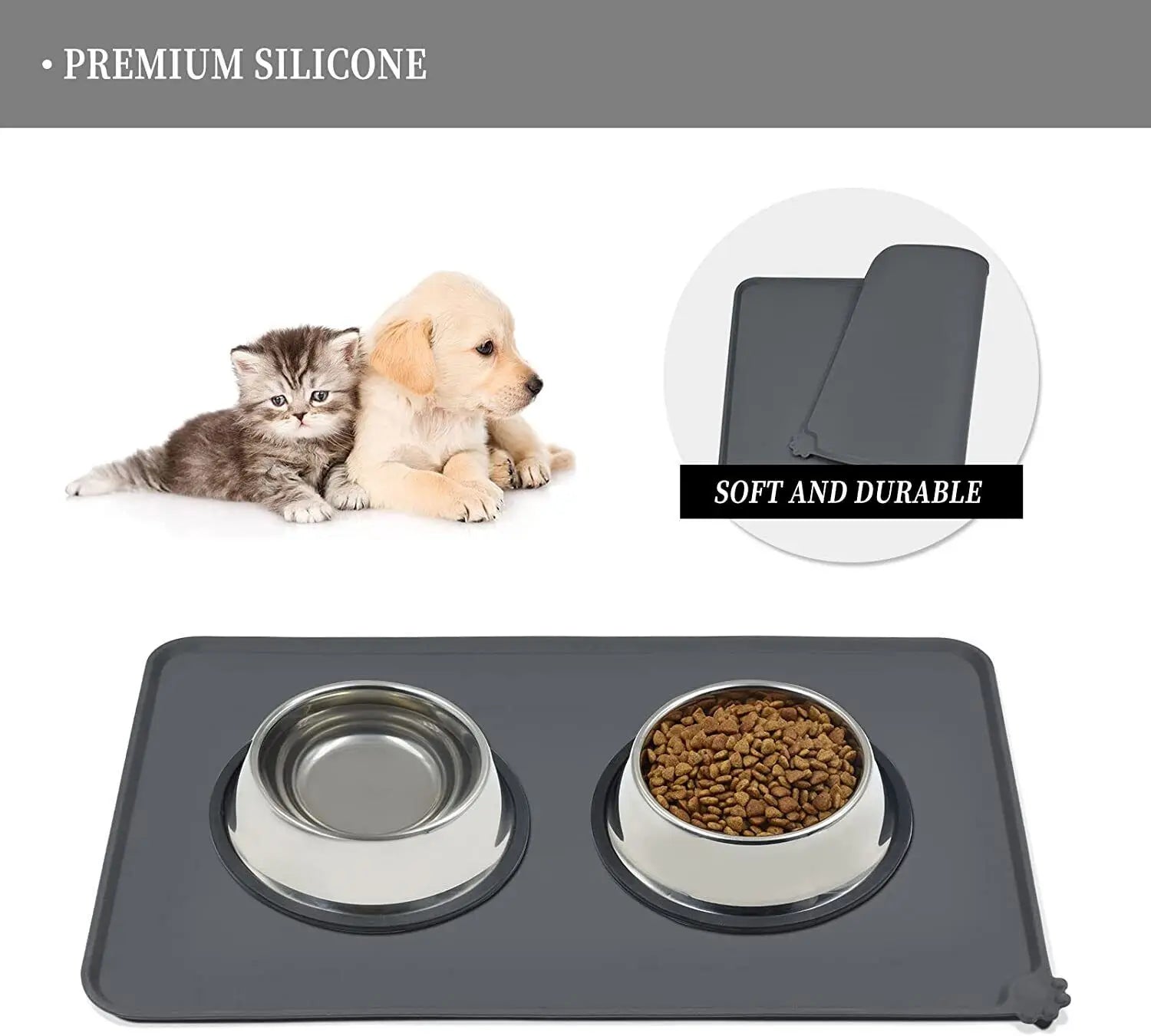 Cat Dog Food Mat
