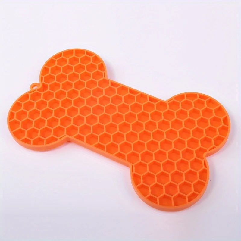 CozyPaws Bone-Shaped Silicone Licking Pad