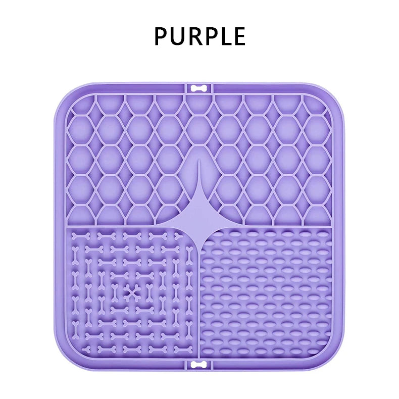 CozyPaws Pet Feeding Mat – Slow Licking Pad for Cats and Dogs