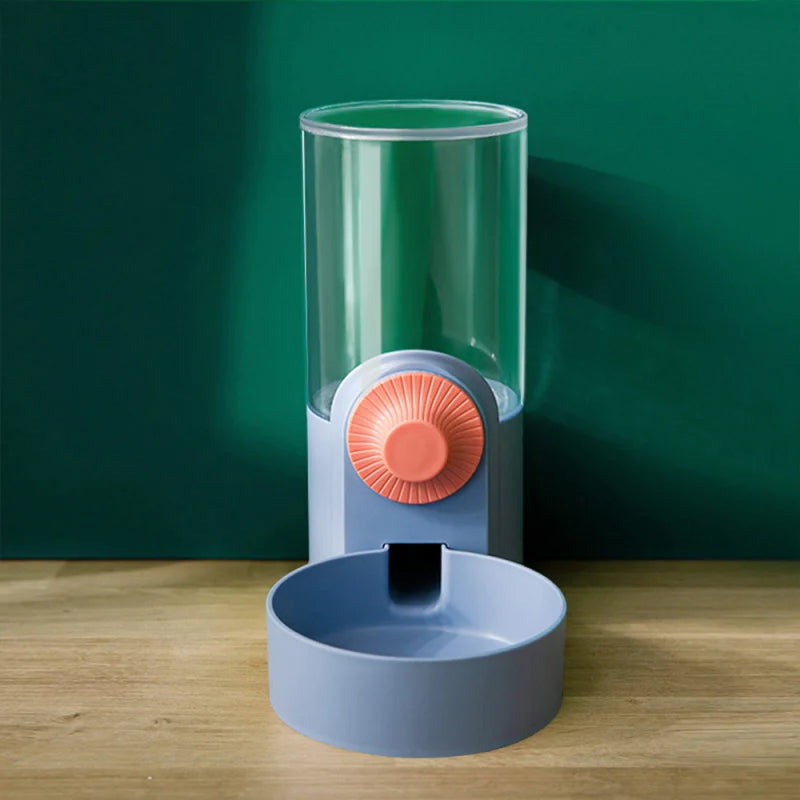 Automatic Hanging Pet Feeder & Water Bottle