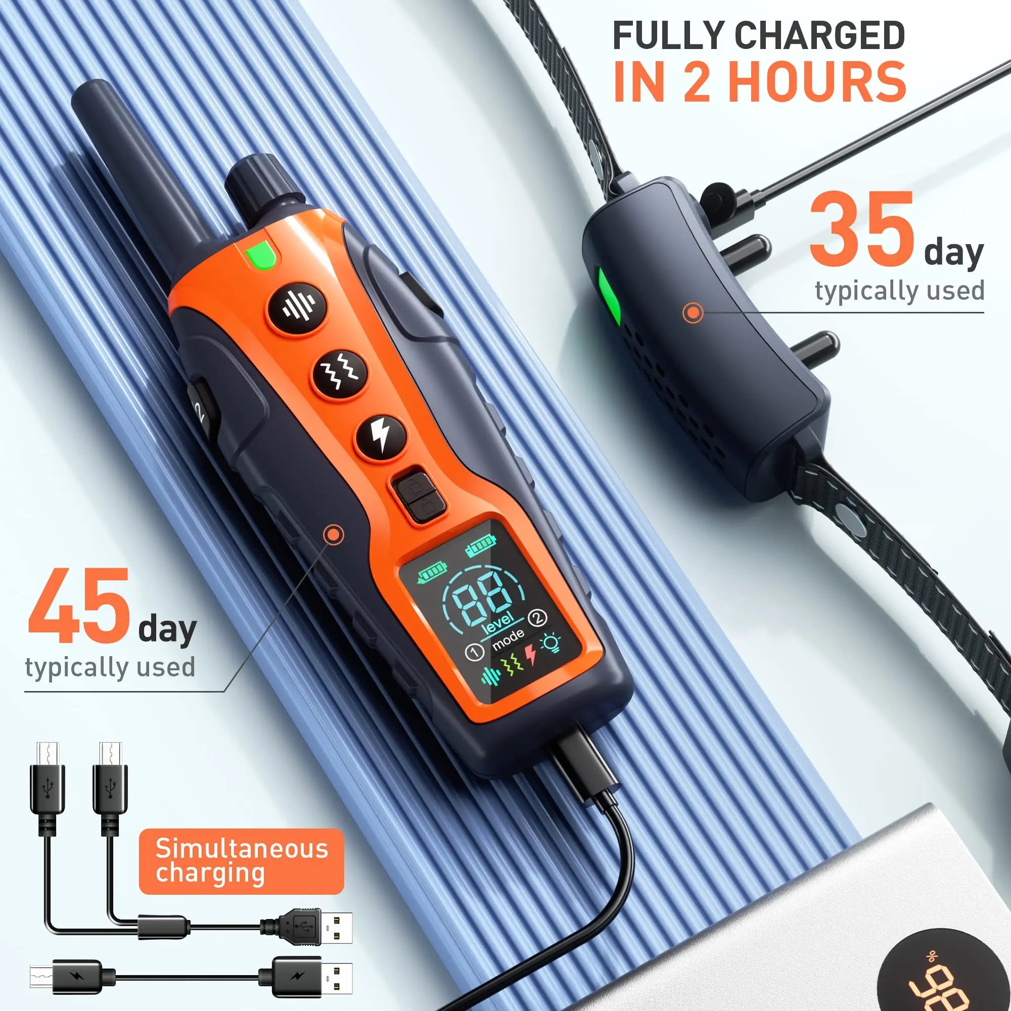 ⚡ Dog Training Collar – 3280ft Remote