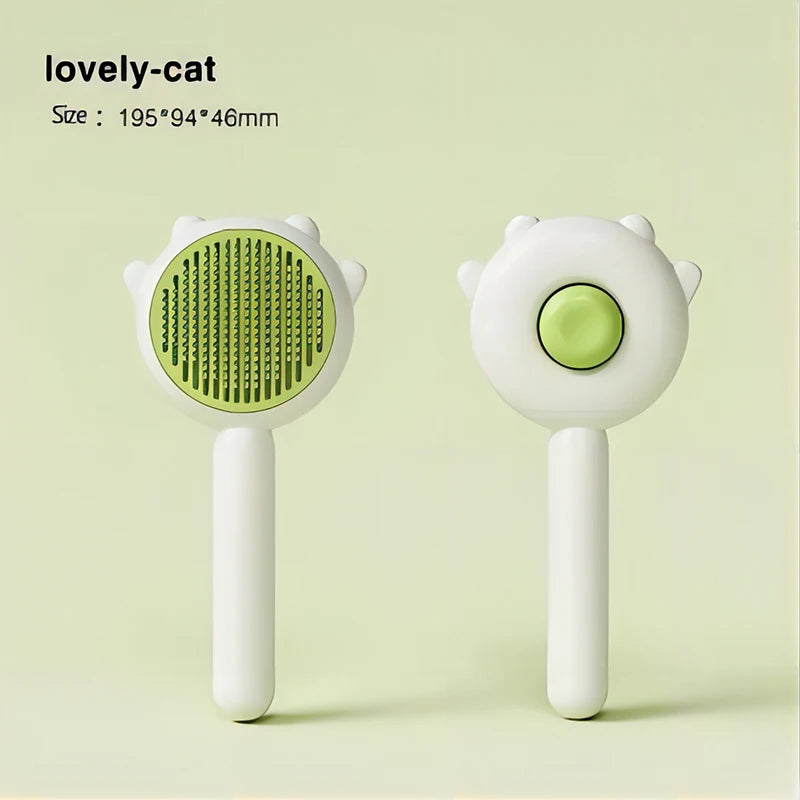 One-Click Pet Hair Cleaning Brush