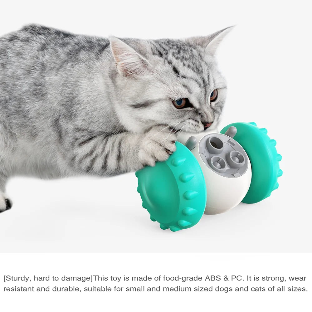 Interactive Treat Dispenser Toy – For Dogs & Cats