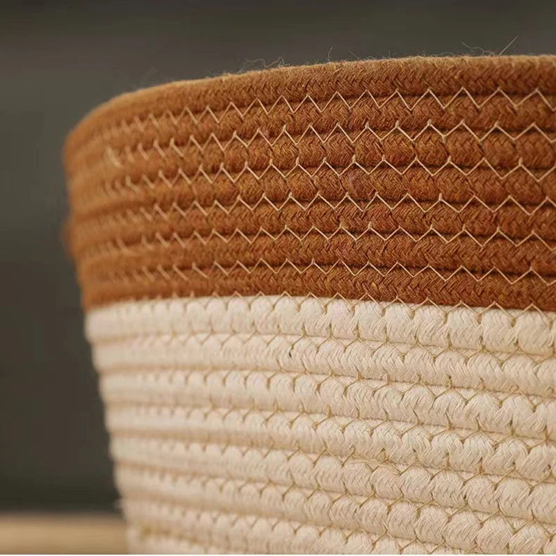 Madden Handwoven Rattan Cat Bed Basket