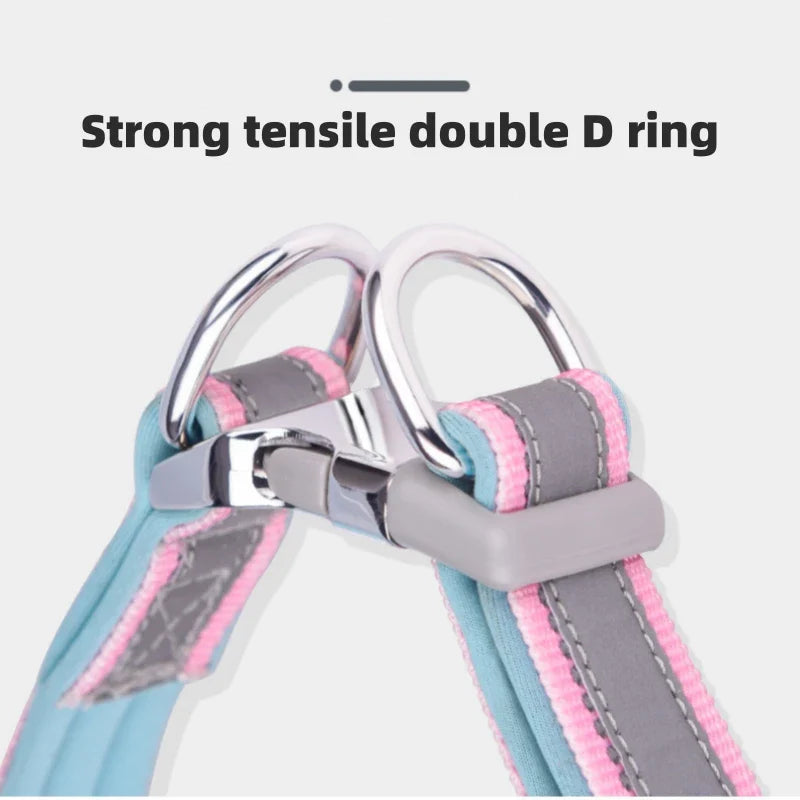 Adjustable Reflective Dog Harness – Safe & Comfortable Fit for All Breeds
