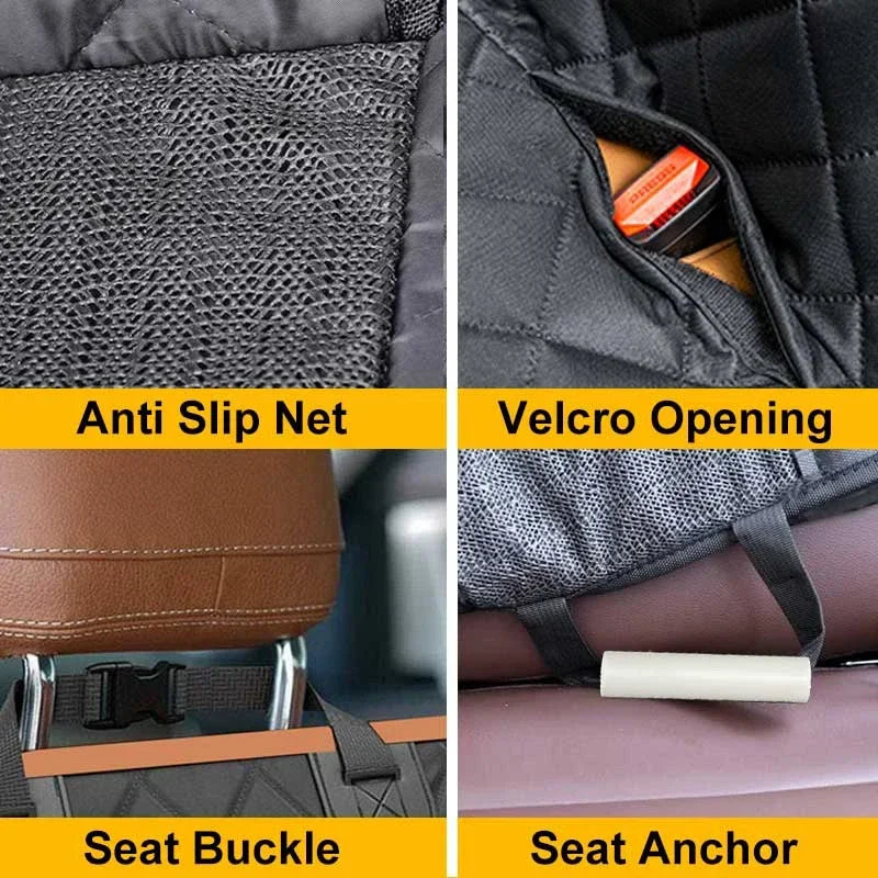 DC PET Waterproof Dog Car Seat Cover