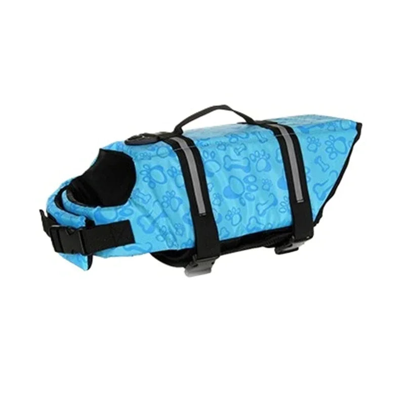 Reflective Dog Life Jacket – Adjustable Swim Vest