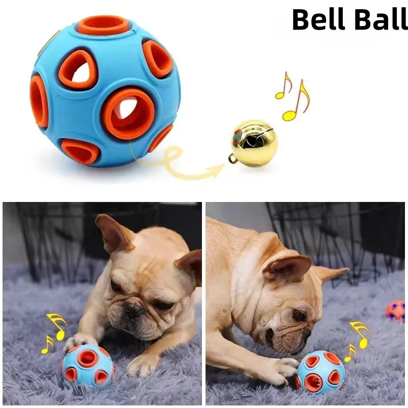 Interactive Dog Ball Toy – Sound & Treat Dispenser
