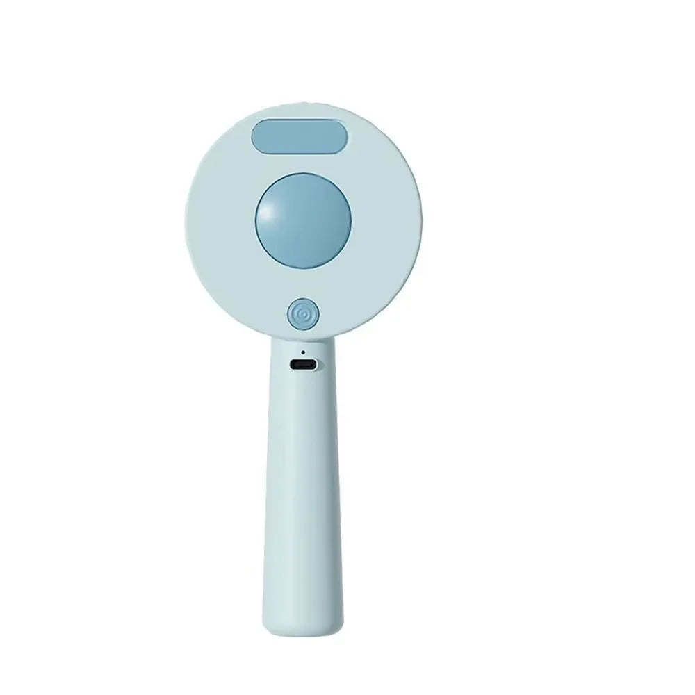 Anti-Static Pet Comb with Spray & One-Click Cleaning