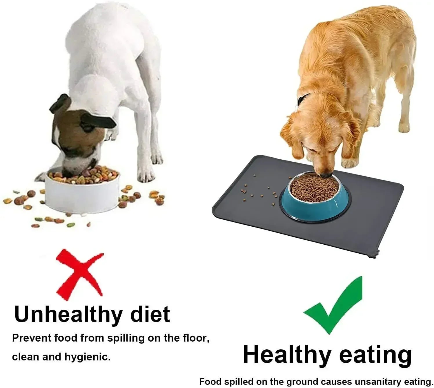Cat Dog Food Mat