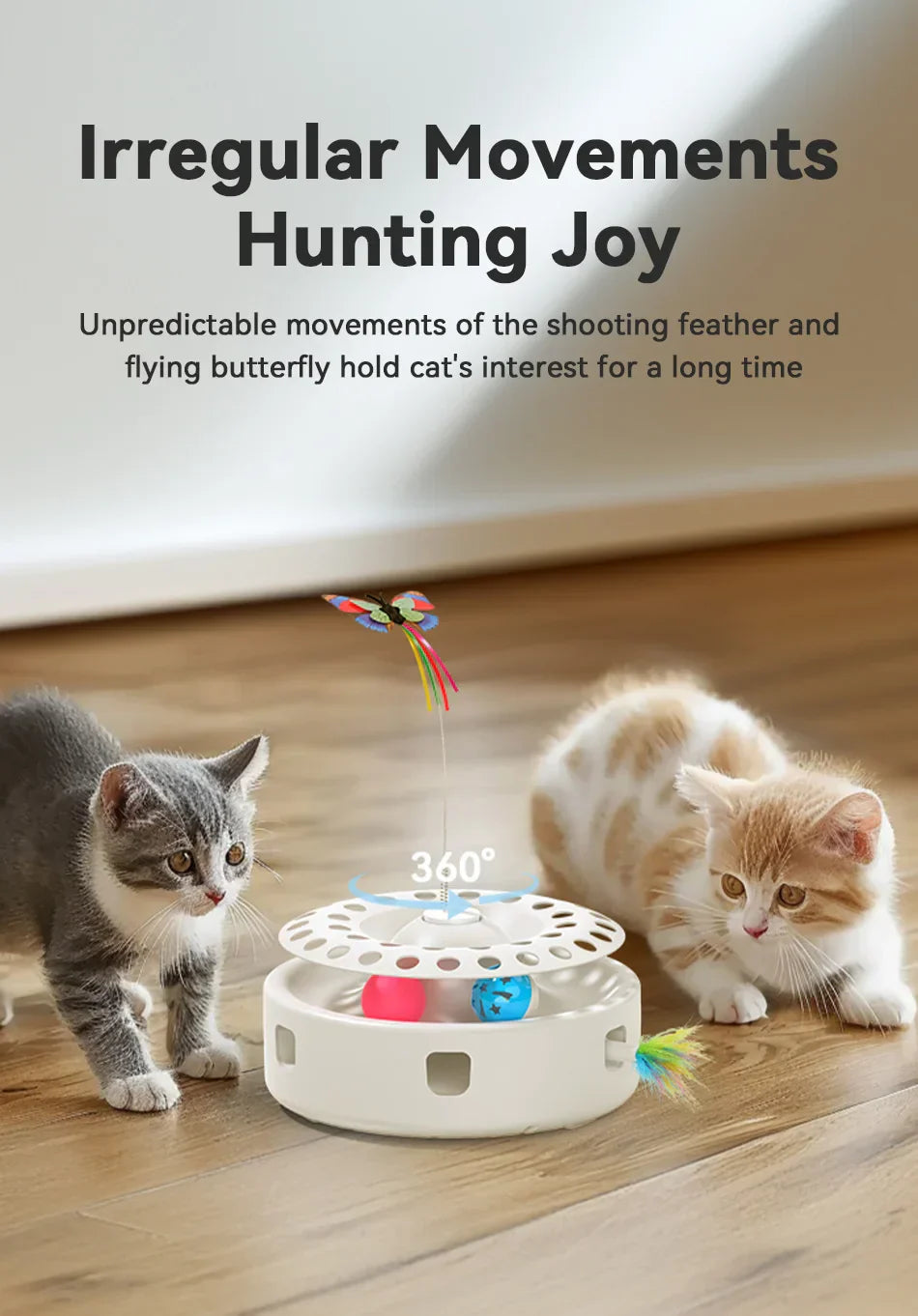ROJECO Smart Cat Toy