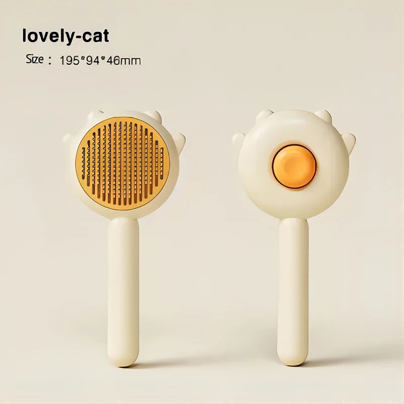 One-Click Pet Hair Cleaning Brush