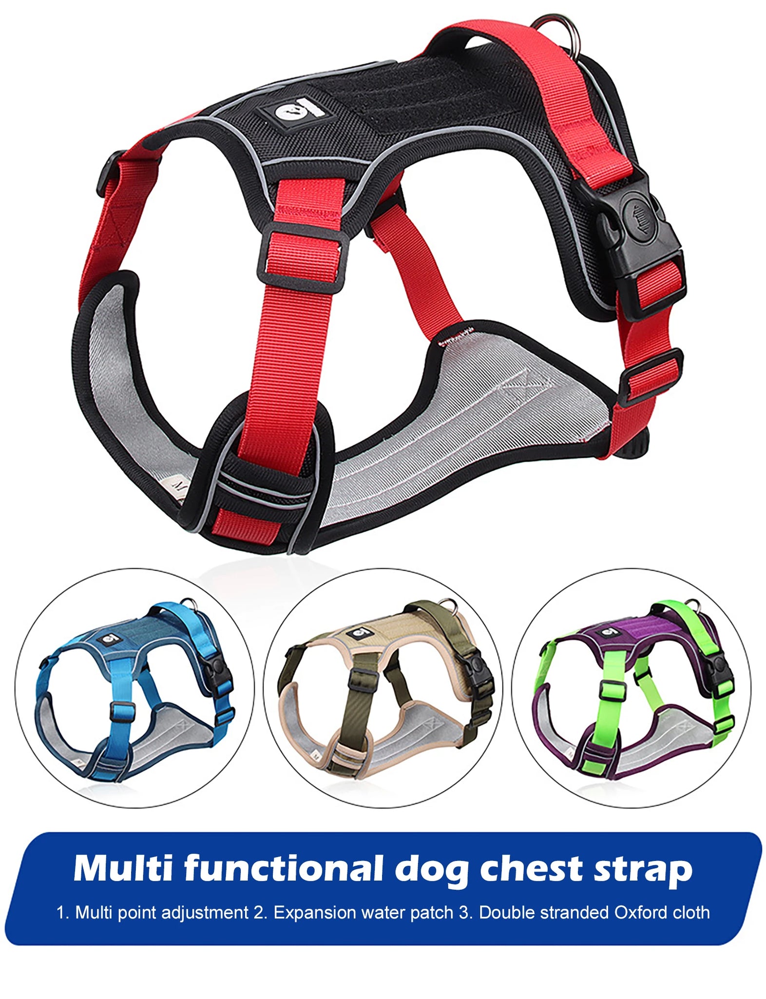 ToughPaws Reflective Dog Harness