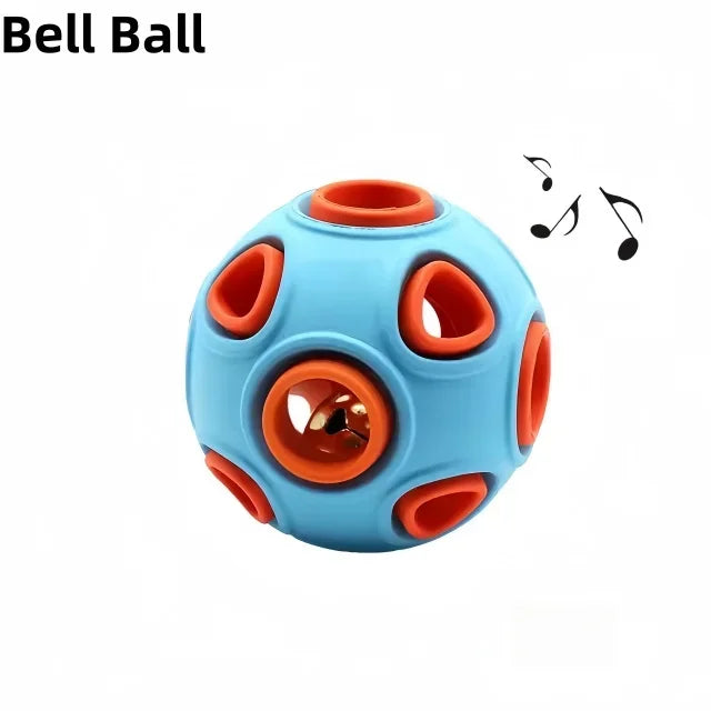 Interactive Dog Ball Toy – Sound & Treat Dispenser